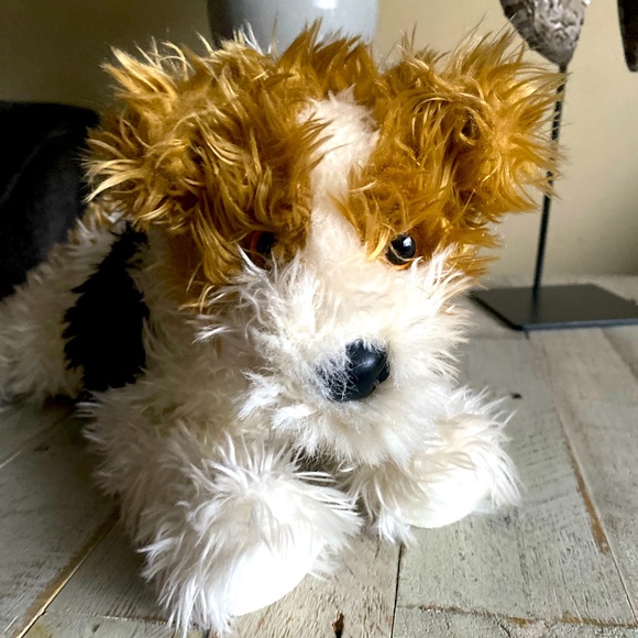 douglas Toys Rare Vintage Douglas Cuddle Toys 3 Fox Terrier Stuffed